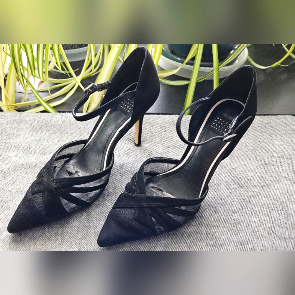 WHBM Elegant Black Women's Heels